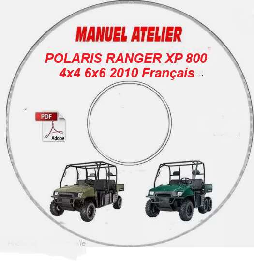 Manuel d'atelier Polaris XP 800 FI 2010 { {{ Docautomoto }}