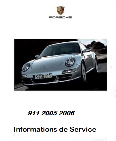 Manuel d'atelier Porsche 997 2005 2006 en français { {{ Docautomoto }}