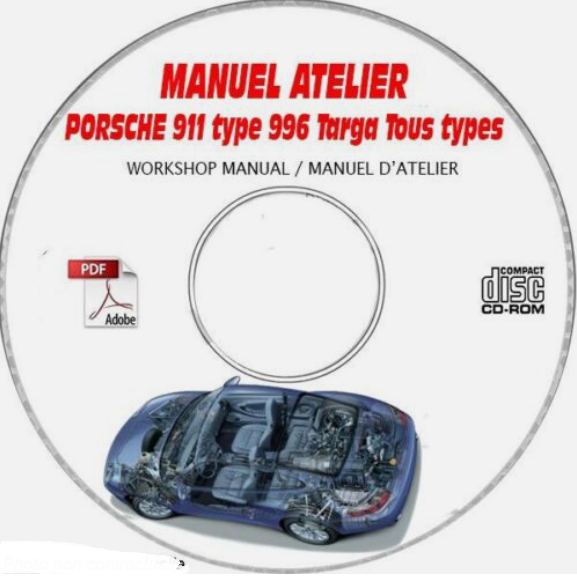 manuels d'atelier Porsche 996 1999 2004 français anglais { {{ Docautomoto }}