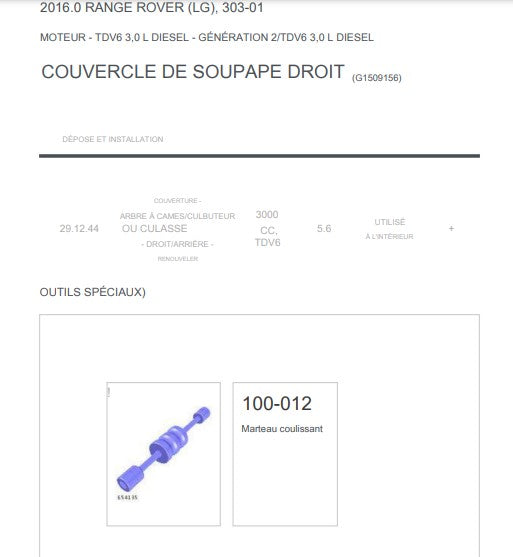 Manuel d'atelier Range Rover L 405 2012 2018 français { {{ Docautomoto }}