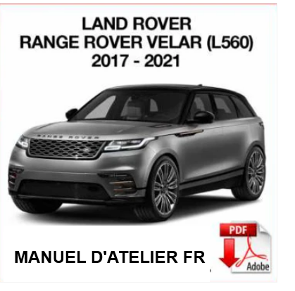 manuel d'atelier Range Rover Velar 2017 2021 français { {{ Docautomoto }}