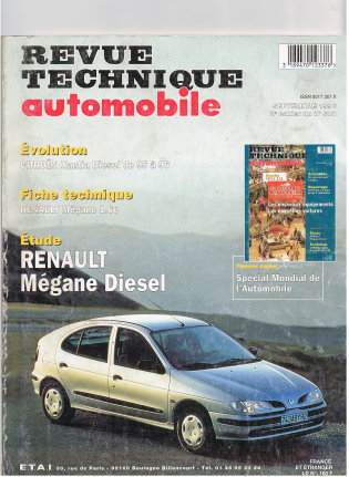 Manuels d'atelier Renault Mégane et Scenic 1 Docautomoto