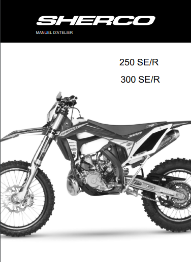 Manuel d'atelier Sherco 250 300 SE R 2018 français { {{ Docautomoto }}
