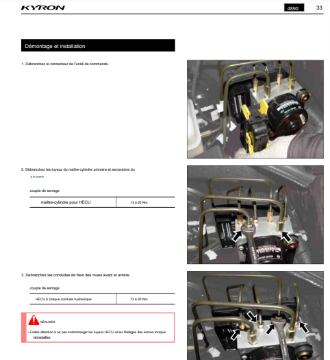 Manuel d'atelier Ssangyong Kyron 2007 français { {{ Docautomoto }}