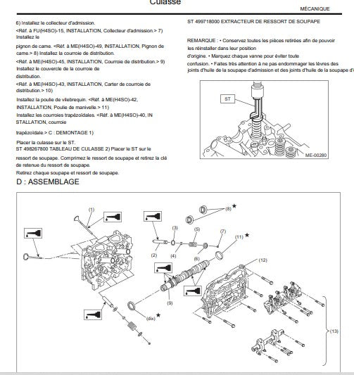 Manuel d'atelier Subaru Impreza dont STI 2006 en français { {{ Docautomoto }}