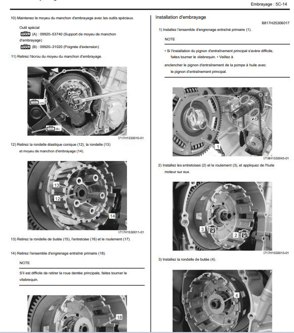Manuel d'atelier Suzuki GSF650 2007 pdf français Docautomoto