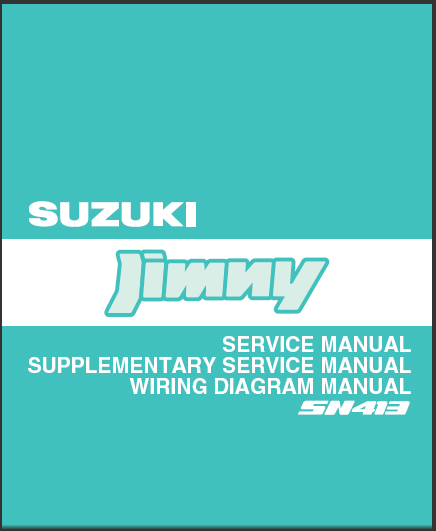 Manuels d'atelier Suzuki Jimny SN413 2002 { {{ Docautomoto }}