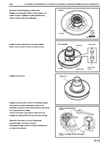 manuel d'atelier SYM Orbit 50 4 temps français { {{ Docautomoto }}