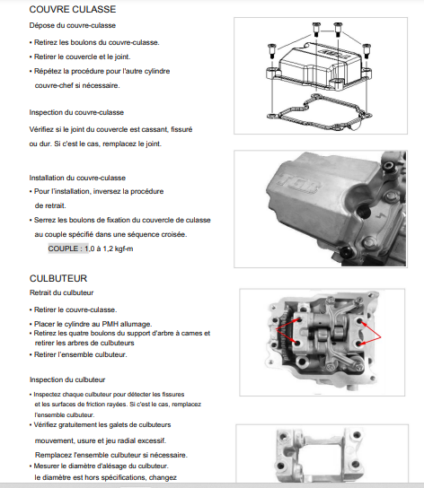 Manuel d'atelier TGB 1000 2017 français { {{ Docautomoto }}