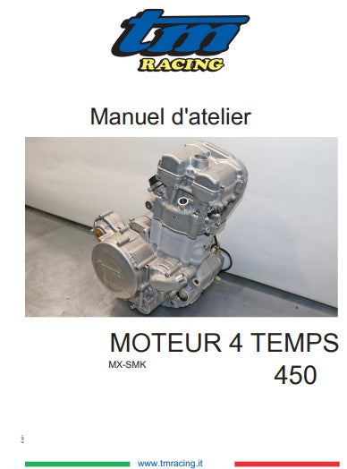 Manuel d'atelier TM Racing 450 2021 { {{ Docautomoto }}