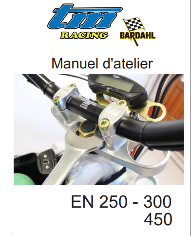 manuels d'atelier TM Racing 250 300 450 530 FR ENG { {{ Docautomoto }}