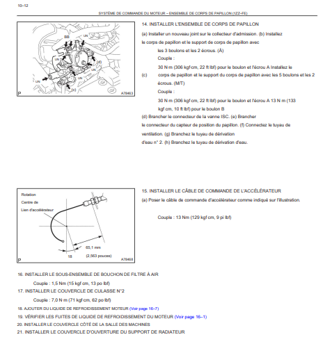 Manuel d'atelier Toyota Avensis 2003 2009 en français { {{ Docautomoto }}