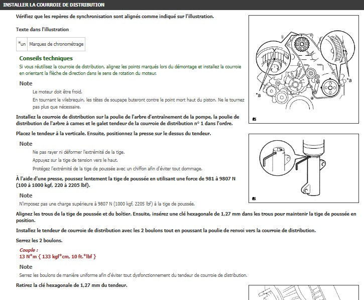 Manuel d'atelier Toyota Dyna 2001 2006 français Docautomoto