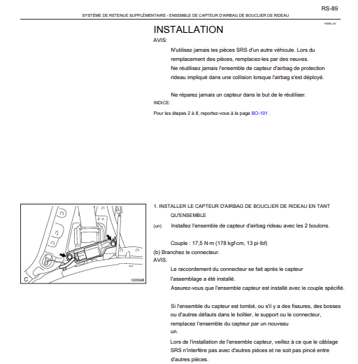 Manuel d'atelier Toyota land cruiser 1998 2007 en français { {{ Docautomoto }}