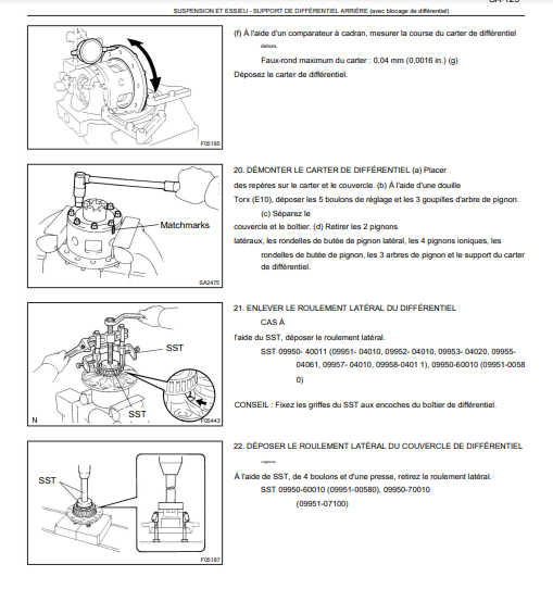 Manuel d'atelier Toyota land cruiser 1998 2007 en français { {{ Docautomoto }}