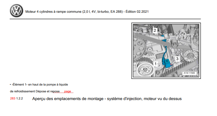 Manuel d'atelier Volkswagen Passat B8 2014 2021 français Docautomoto