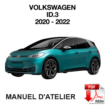Manuel d'atelier Volkswagen ID 3 français { {{ Docautomoto }}