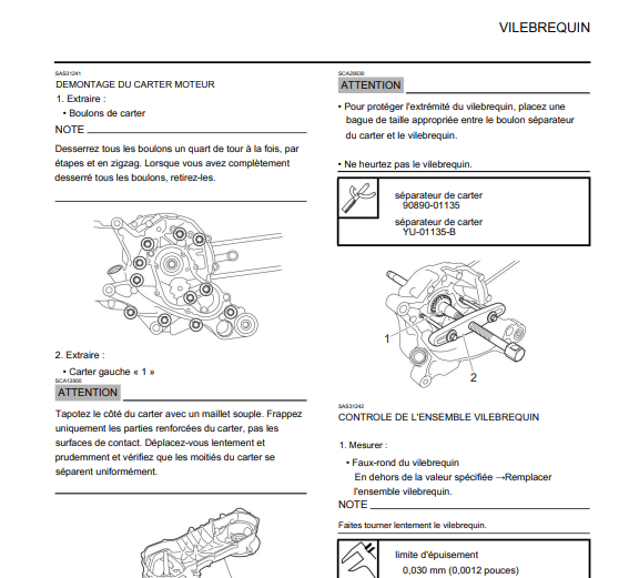 Manuel d’atelier Yamaha 125 Tricity 2014 2015 { {{ Docautomoto }}