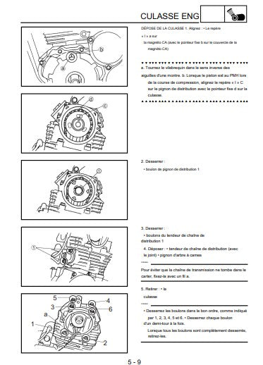 Manuel d'atelier Yamaha YBR 250 2013 { {{ Docautomoto }}