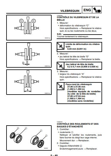 Manuel d'atelier Yamaha MBK Nitro français { {{ Docautomoto }}