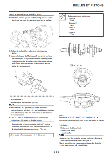 Manuel d'atelier Yamaha MT 09 2016 français { {{ Docautomoto }}