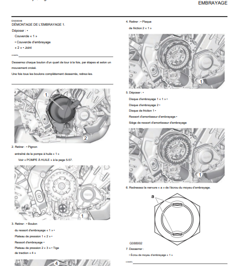 Manuel d'atelier Yamaha MT 09 2024 pdf français { {{ Docautomoto }}