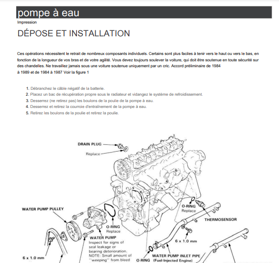 Manuel d'atelier honda Accord 93 97 français { {{ Docautomoto }}