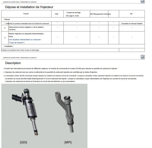 Manuel d'atelier pdf hyundai Santa Fe 2023 2025 français Docautomoto