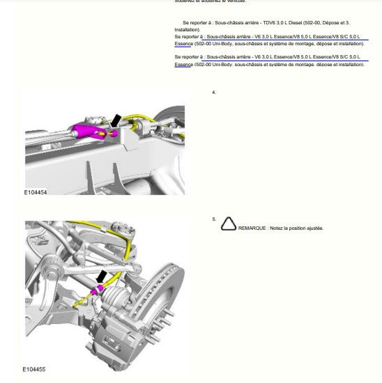 Manuel d'atelier Jaguar XJ X351 2014 en français Docautomoto
