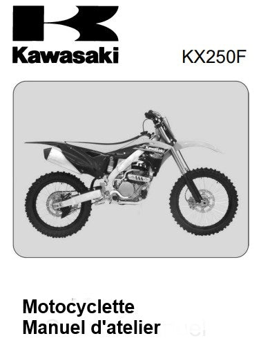 Manuel d'atelier Kawasaki KXF 250 2013 français { {{ Docautomoto }}