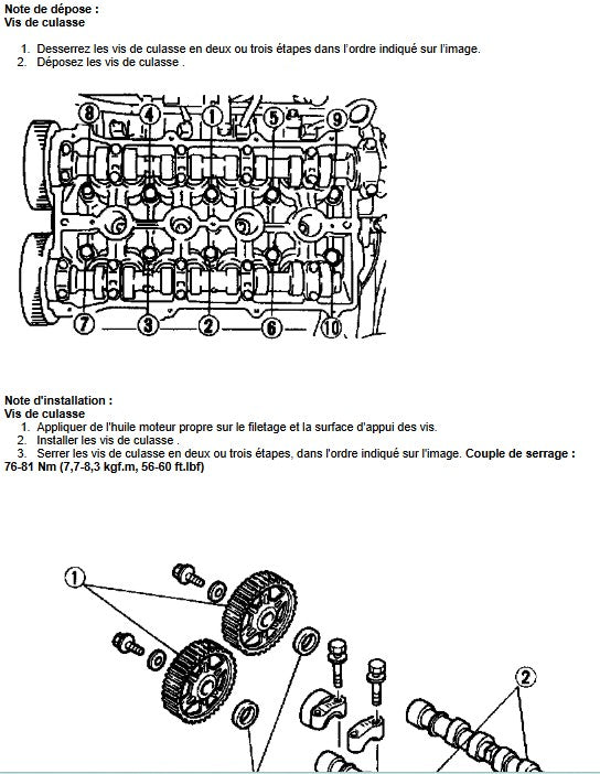 Manuel d'atelier Mazda MX5 NA 1991 français