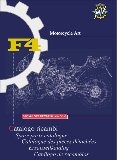 Manuel d'atelier MV Agusta F4 Oro { {{ Docautomoto }}