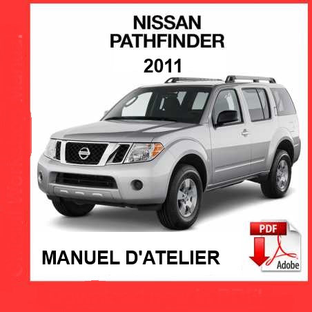 Manuel d'atelier Nissan Pathfinder 2011 diesel français { {{ Docautomoto }}