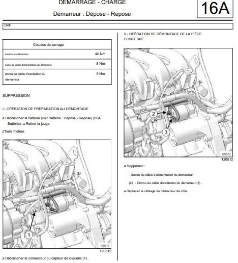 Manuel d'atelier Renault Symbol Thalia 2009 Docautomoto