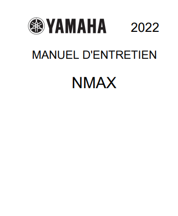 Manuel d'atelier Yamaha 125 NMax 2022 { {{ Docautomoto }}