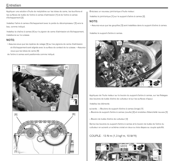 Manuel d'atelier compétition Honda CRF 250 R 2023 Docautomoto