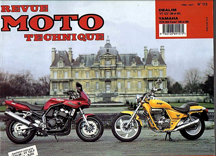 manuel de réparation Daelim 125 VT 1998 { {{ Docautomoto }}