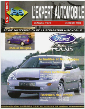 Manuel de réparation Ford Focus 1 1998 essence diesel { {{ Docautomoto }}