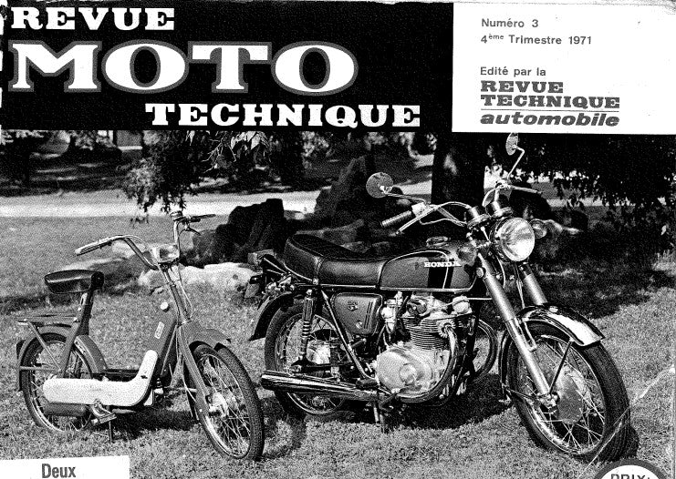 Manuel de réparation Honda CB 250 350 1971 Docautomoto
