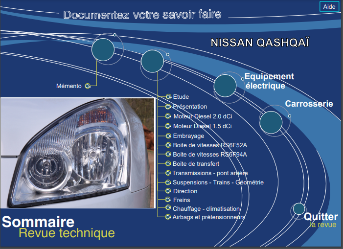 Manuel de réparation Nissan Qashqai 2007 { {{ Docautomoto }}