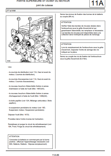 Manuel d'atelier Renault Modus Docautomoto