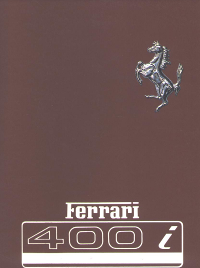 manuels d'atelier Ferrari 400 et 412 français { {{ Docautomoto }}