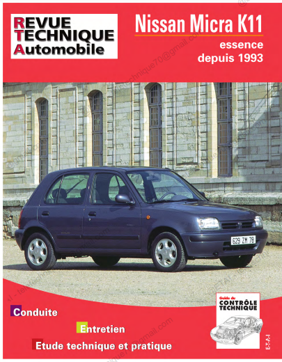 Manuel de réparation Nissan Micra K11 { {{ Docautomoto }}