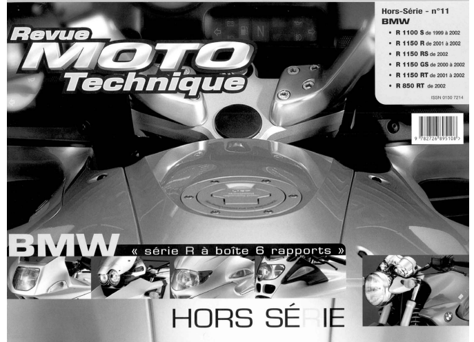 Manuel de réparation BMW R 1100 1150 2000 { {{ Docautomoto }}