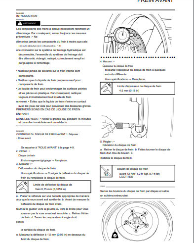 manuel d'atelier Yamaha Xmax 125 250 2010 français { {{ Docautomoto }}