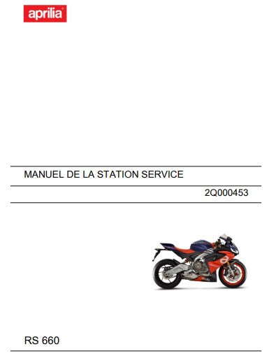 Manuel d'atelier Aprilia RS 660 2021 { {{ Docautomoto }}