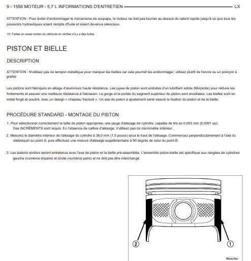 manuel d'atelier Chrysler 300 2005 français { {{ Docautomoto }}