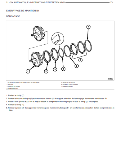 manuels d'atelier Chrysler Crossfire 2004 en français { {{ Docautomoto }}