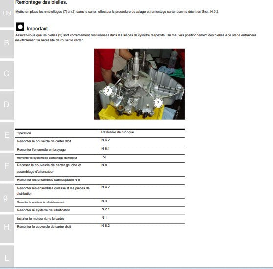 Manuel d'atelier Ducati 1098 2007 pdf en français Docautomoto