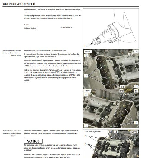 Manuel d'atelier Honda VFR 800 Crossrunner 2015 français Docautomoto